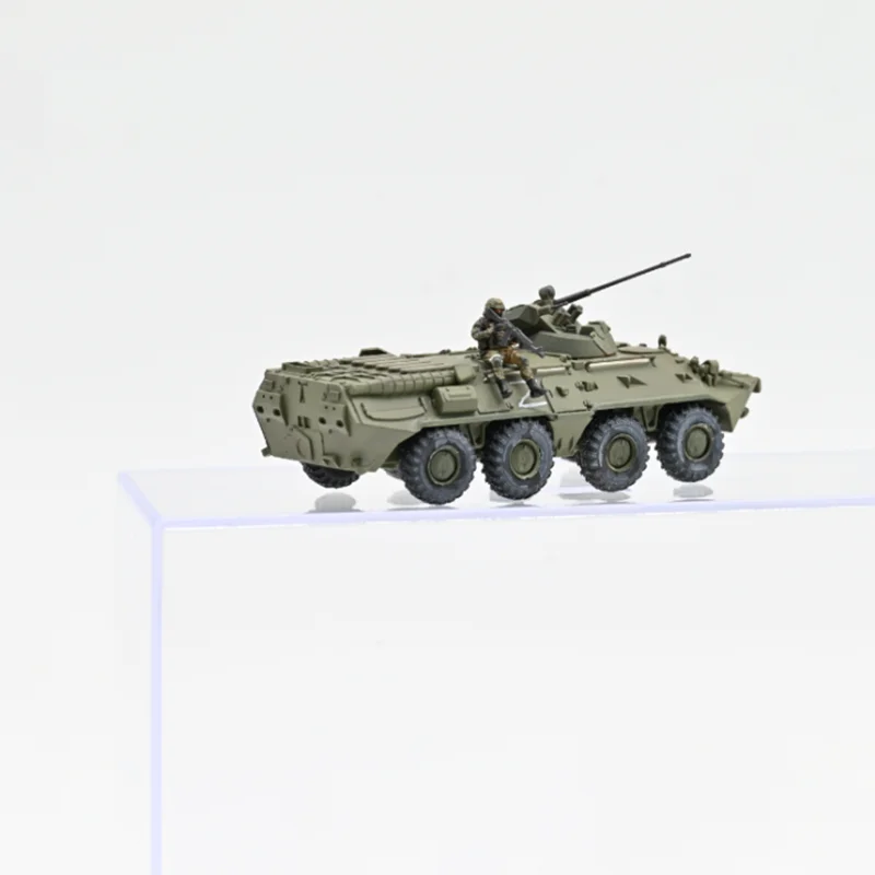 1/72 Scale Sanjung 72303 BTR80A Includes An Action Figure Soldier Man Military War Multi-wheeled Vehicle Finished Model