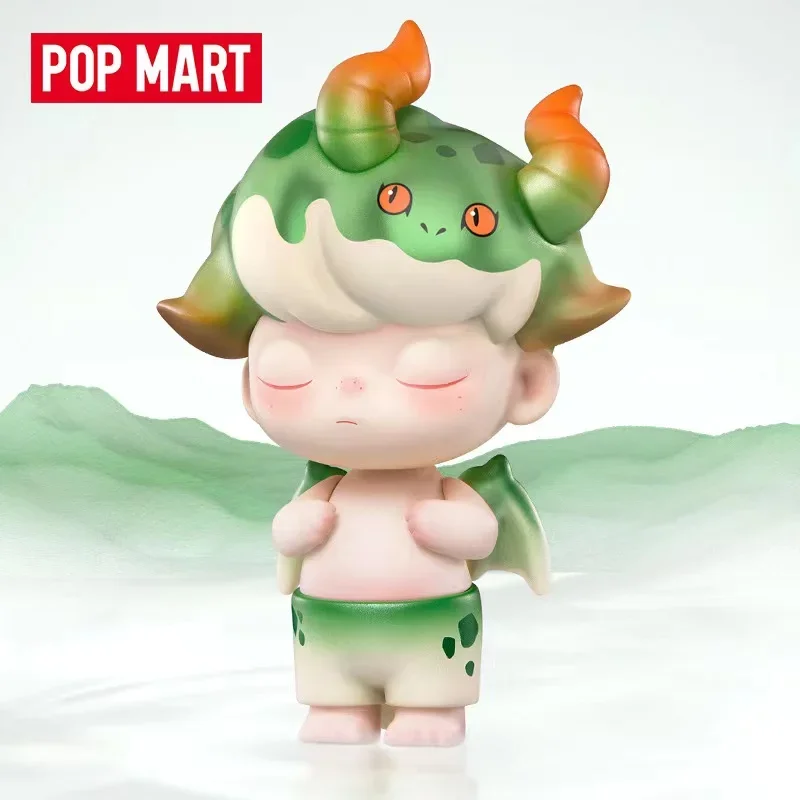 

Pop Mart Dimoo Retro Series Blind Box Guess Bag Mystery Box Toys Doll Cute Anime Figure Desktop Ornaments Gift Collection
