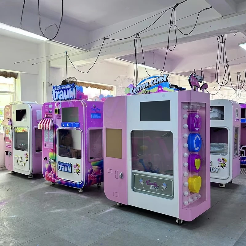 Automatic Commercial Delicious Marshmallow Vending Machine on Mall