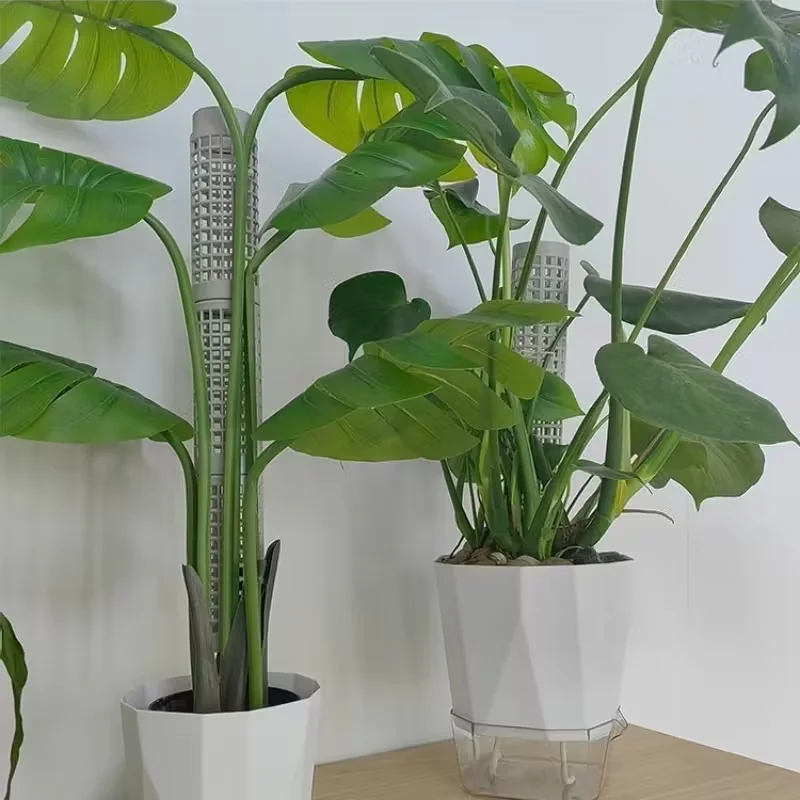 6pcs Moss Pole Plastic Plant Stand Stackable Plant Climbing Column Growing Support Stand Climbing Vine Garden Accessories