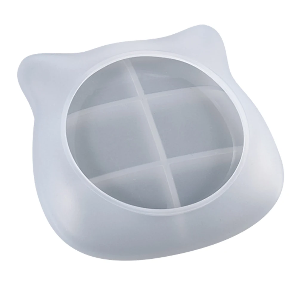 

Cat Shape Silicone Resin Mold Irregular Tray for Epoxy Resin Casting Storage Box Jewelry Dish Trinket Plate Fruit Plate Mold