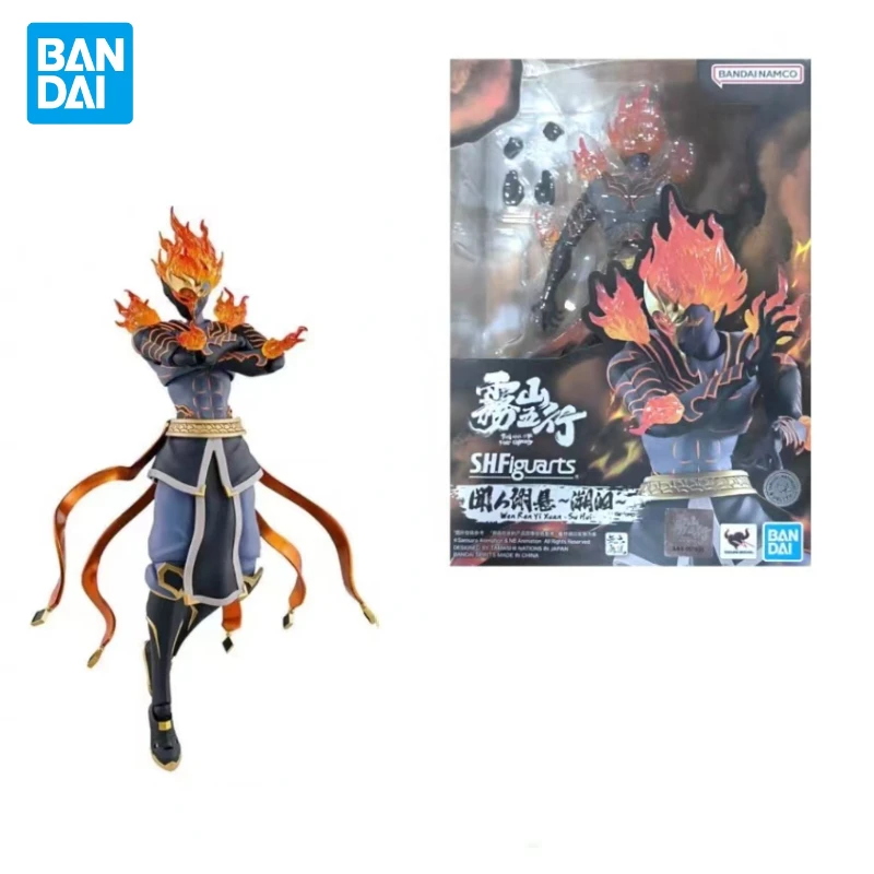 In Stock Original Bandai S.H.Figuarts SHF Fog Hill Of Five Elements Wen Ren Yi Xuan Anime Action Figure Model PVC Toys Doll Gift