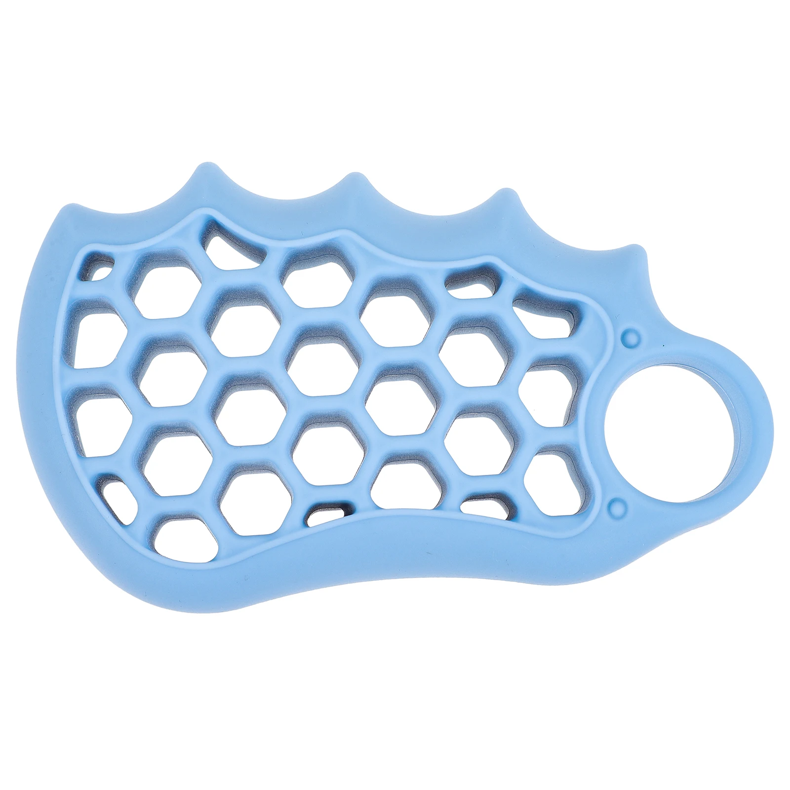 

Hand Grip Strengthener 30LB Sky-blue Silica Gel Finger Massage Rings Hand Exercisers Workout Tool for Gym Training