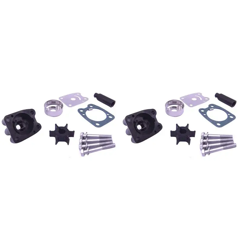 

2X Boat Motor 6E0-W0078-00 6E0-W0078-01 6E0-W0078-02 Water Pump Repair Kit For 4HP 5HP 4A 5C Outboard Engine-A08Q