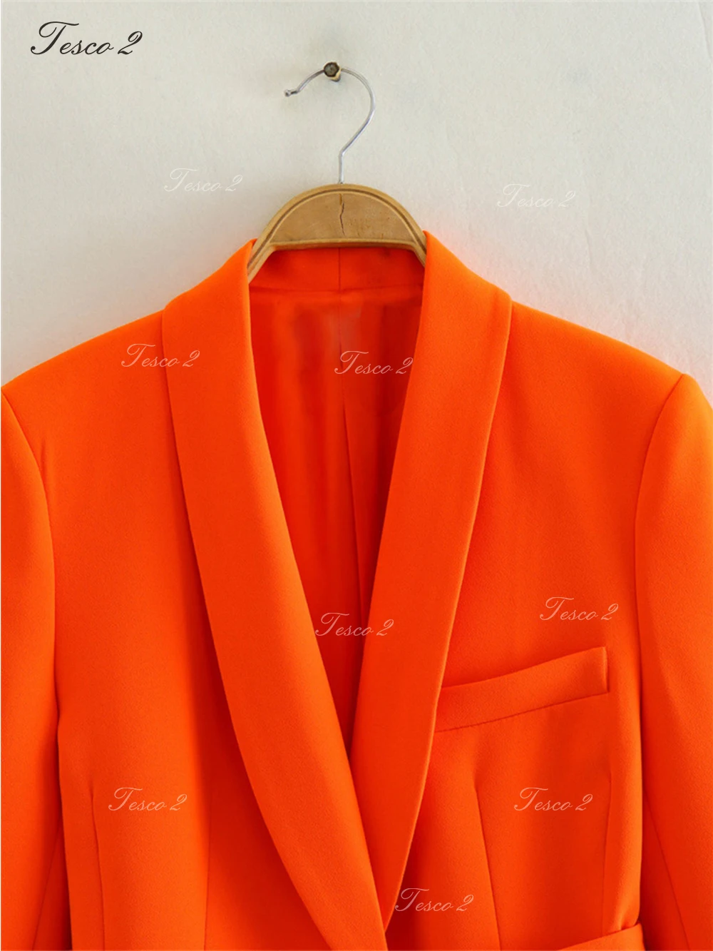 Formal Women's Suit Coat Loose Cuffs With Split Waistband Suit Jacket For Office Lady Daily Office Casual Wear For Spring Autumn