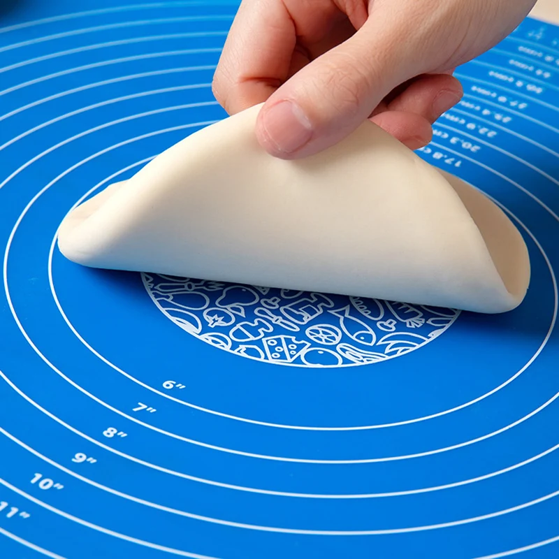 30x40cm Silicone Pastry Mat Non-Stick Thickening Mat Rolling Dough Liner Pad Cake Bakeware Pastry Flour Table mat Kitchen tools