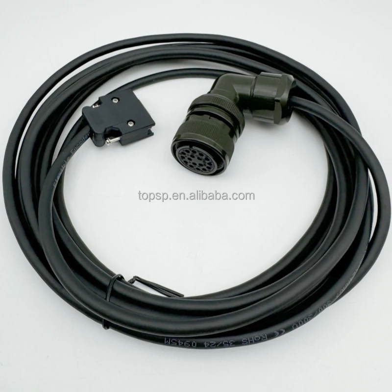 hit productHigh Power Encoder Cable ASD-A2CAEN1005 ASD-ABEN1005 Servo Motor Encoder Connection Cable for CNC Electrical Cable