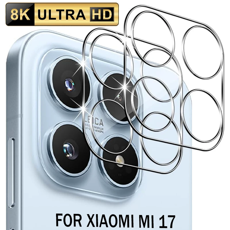 Tempered Glass Lens Protector For Xiaomi 17 Mi17 Back Camera Len Protective Films Full Cover Glass For Mi 17 Accessories
