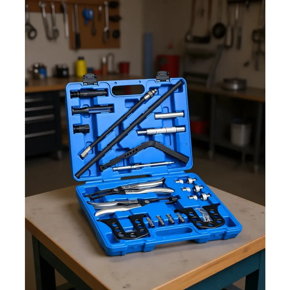 

Universal Overhead Engine Valve Spring Compressor Remover Installer Tool