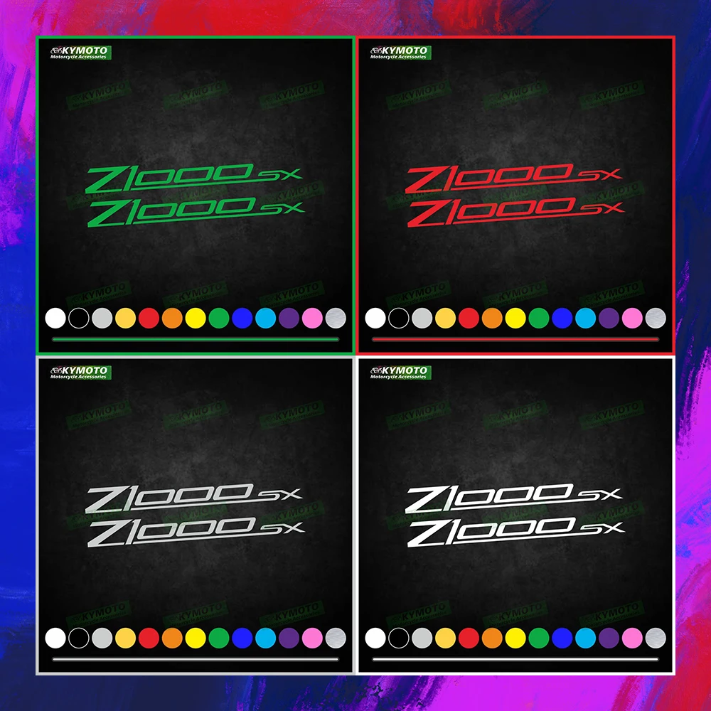 

For Z1000SX Z 1000SX motorcycle accessories decals fairing decoration helmet fuel tank engine logo reflective waterproof sticker