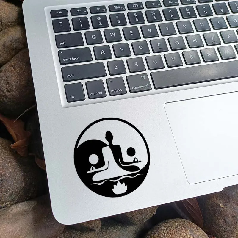 

Yin Yang Balance Vinyl Laptop Sticker for Macbook Pro 14 Air 13 Retina 15 Inch Mac Trackpad Decal Vinilo Portatil Notebook Skin