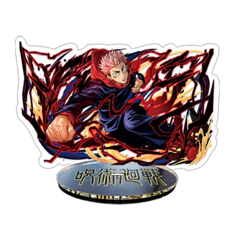 حامل تنكري من الأكريليك Jujutsu Kaisen ، ساتورو غوجو ، يوجي إيتادوري ، نموذج شخصية ساكونا ميغومي ، هدية مجموعة ديكور المكتب #1