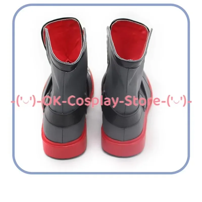 [Personalizzato] Scarpe cosplay di maggio Gioco Guilty Gear Anime Gioco di ruolo Prop Halloween Carnevale Festa Festa Stivali in pelle PU