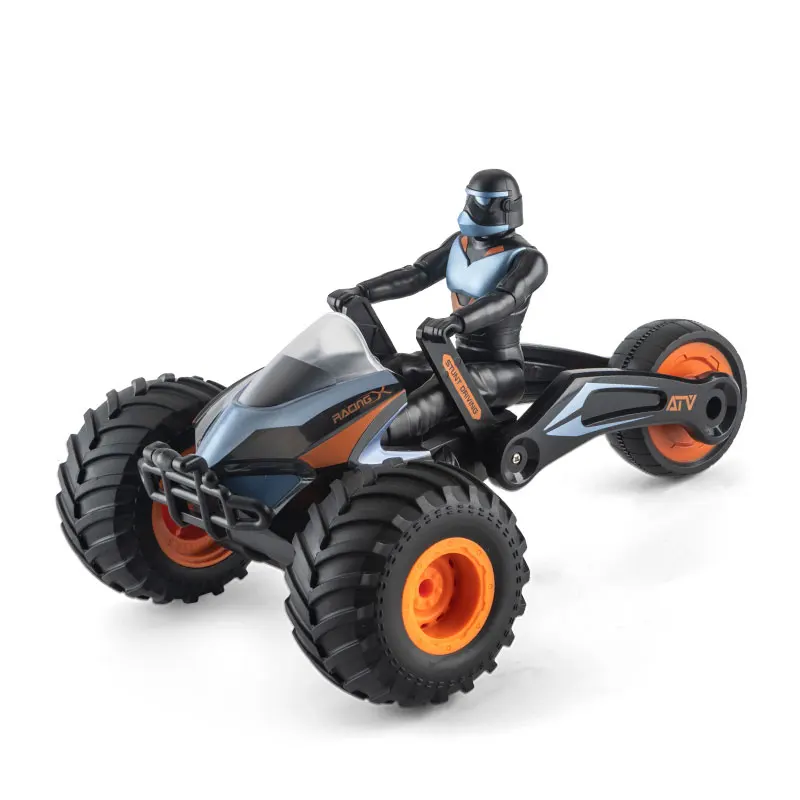 New Remote Control Motorcycle 2.4g Deformed Motorcycle 360° Rotating Handstand Walking Stunt Drifting Motorcycle Gift