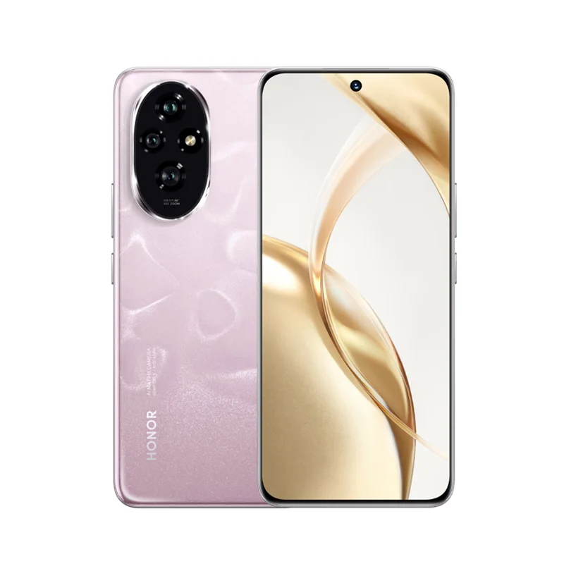 Honor 200 5G RAM 8GB 12GB 16GB ROM 256GB 512GB هاتف ذكي 5200mAh بطارية 6.7 بوصة OLED 50MP Snapdragon7 Gen3 هاتف مستعمل