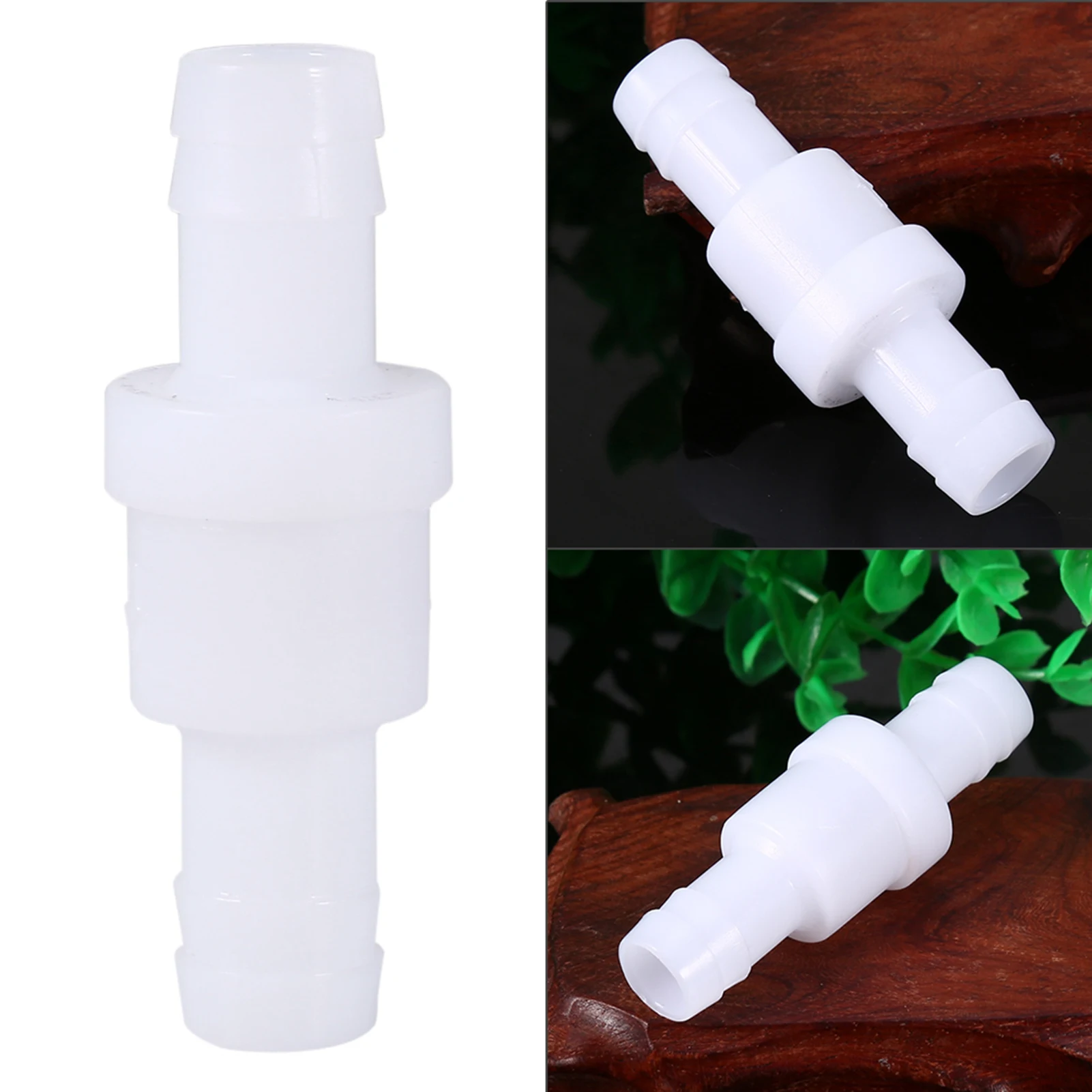 12mm Inline Check Valve Fuel  Gas Liquid Air One Way Non Return 1-Way Inline Check Valve Plastic 1-Way Check Valve