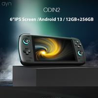 AYN Odin 2 Pro 12GB 256G Android 13 Handheld Game Player 6.0Inch IPS Touch Screen 8GEN2 8000mAh Battery Wifi 7 Bluetooth 5.3