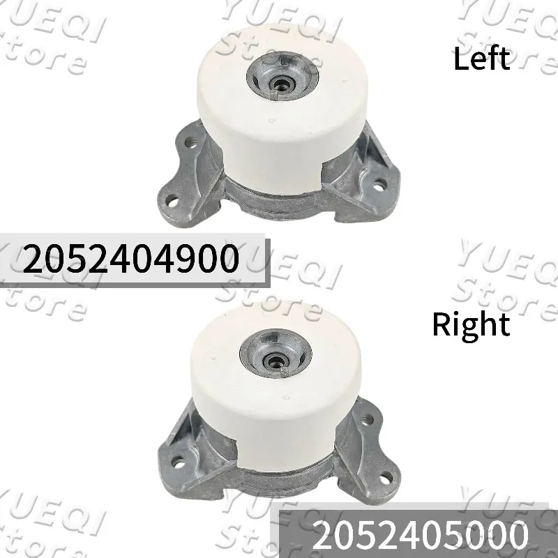 Car Engine Motor Mount Left Right For Mercedes-Benz C43 C450 E43 GLC43 AMG W205 W213 X253 3.0L V6 2052404900 2052405000 ﻿