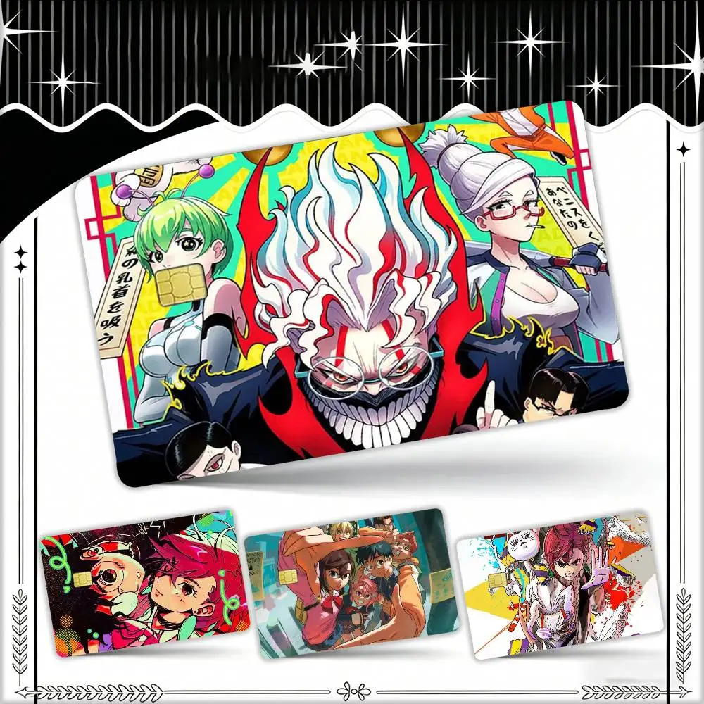 

Anime D-Dandandan Waterproof Film Skin Cover Credit Card Stickers Debit Front Bank Bus Pass