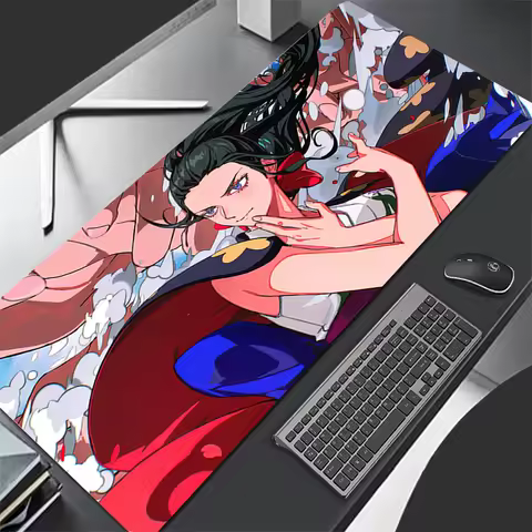 Large Mouse Pad Gamer Keyboard Pad O-one P-piece Nico Robin Mousepad Pc Computer Desk Mat Gaming Pad Mouse Mats For CS GO LOL