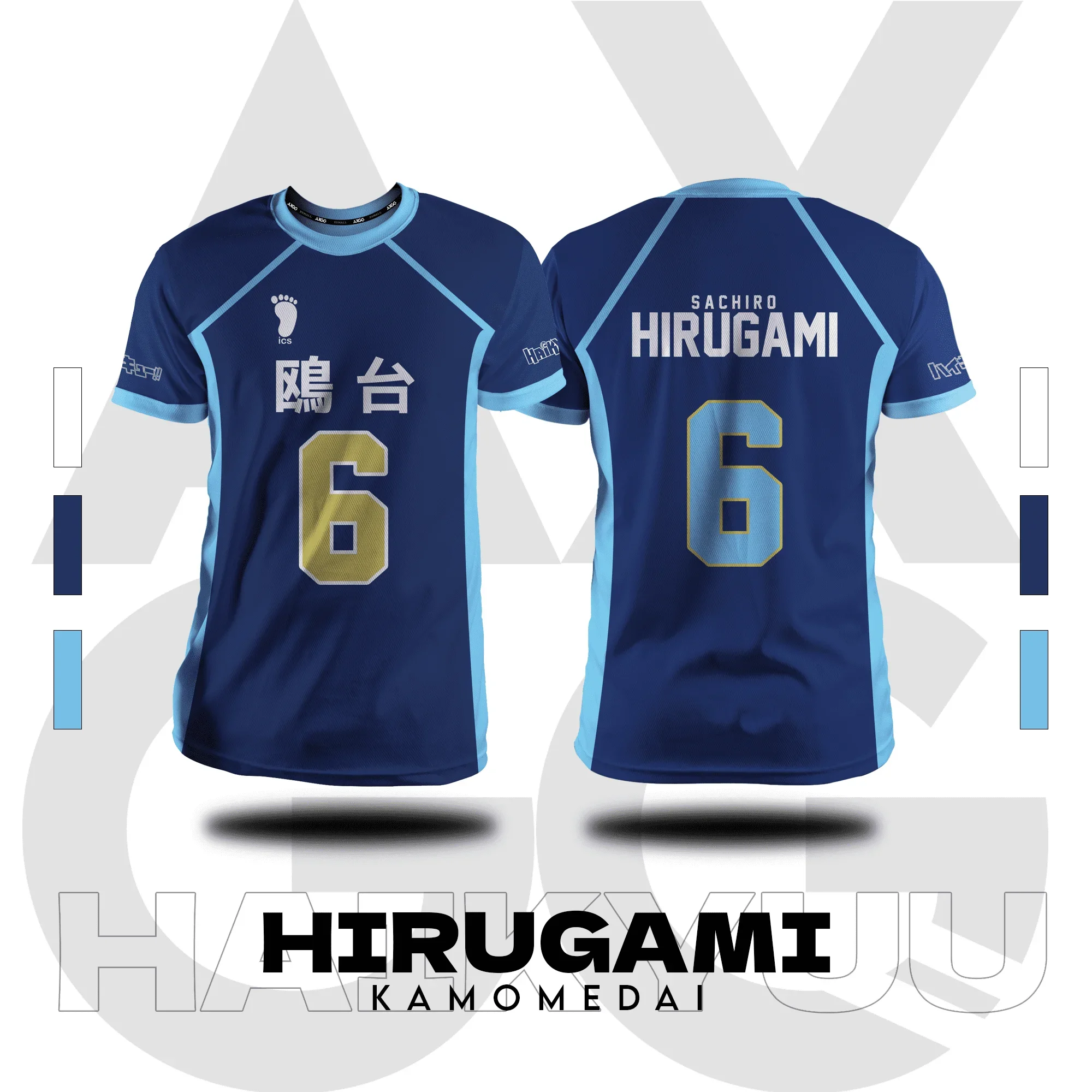HaikyuuMen Jersey 3D Print Sports T-shirts Summer Short Sleeve Kid Cartoon Anime Y2k Top Volleyball Tees - view 4