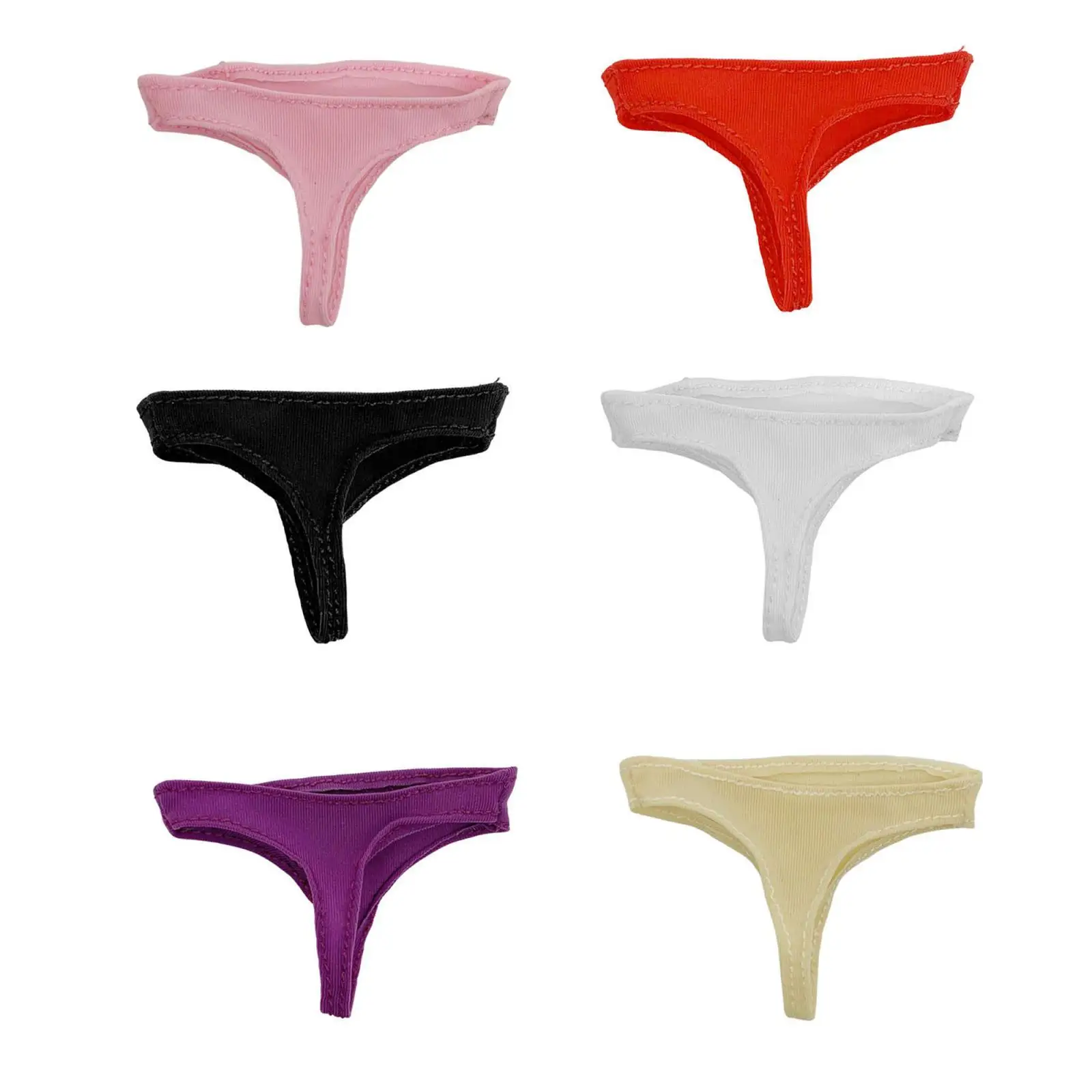 1:6 Scale Women Panty Handmade Lingerie Meticulously Stitched Underwear for