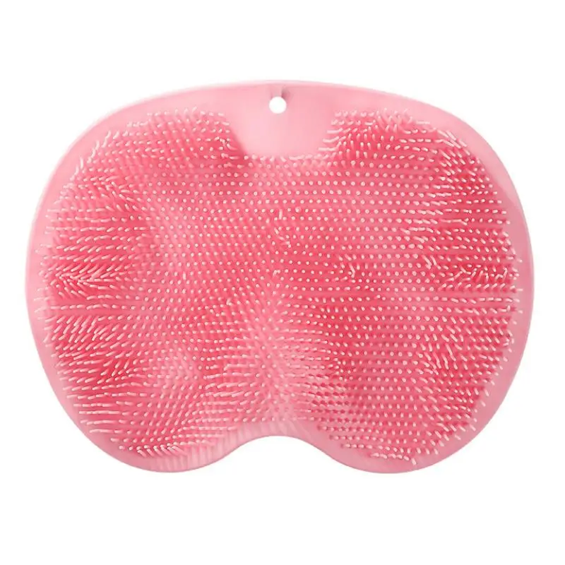 Bathroom Shower Anti Slip Mat, Circular Massage Foot Mat, Back Suction Cup, Foot Scrubber, Back Scrubber, Anti Fall Device