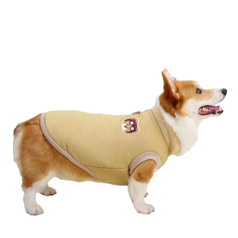 Welsh Corgi Dog Clothes Winter Pet Coat Jacket Dachshund Dog Clothing Outfit Garment Welsh Corgi Pembroke Costume Apparel