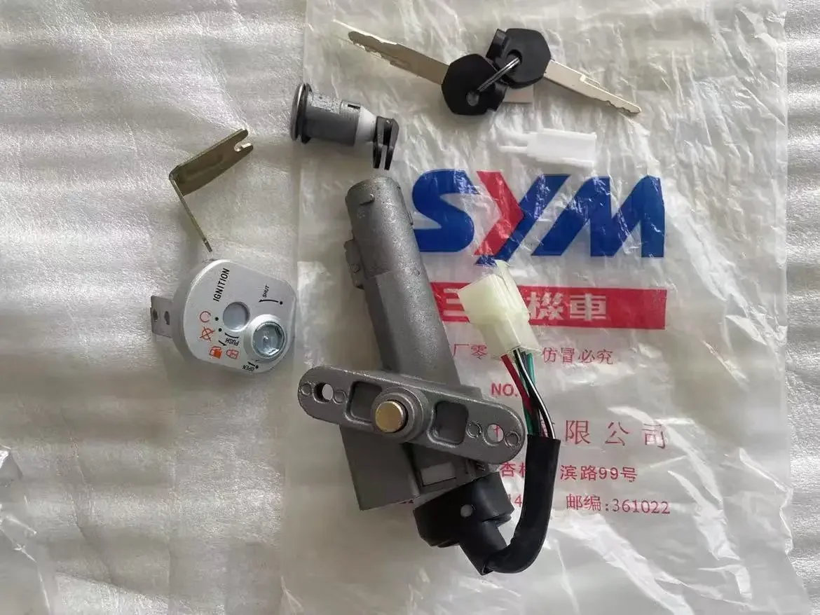 

SYM TINI XS110T motocicleta Scooter llave de encendido interruptor bloqueo SYM TINI XS110T motocicleta Scooter llave de