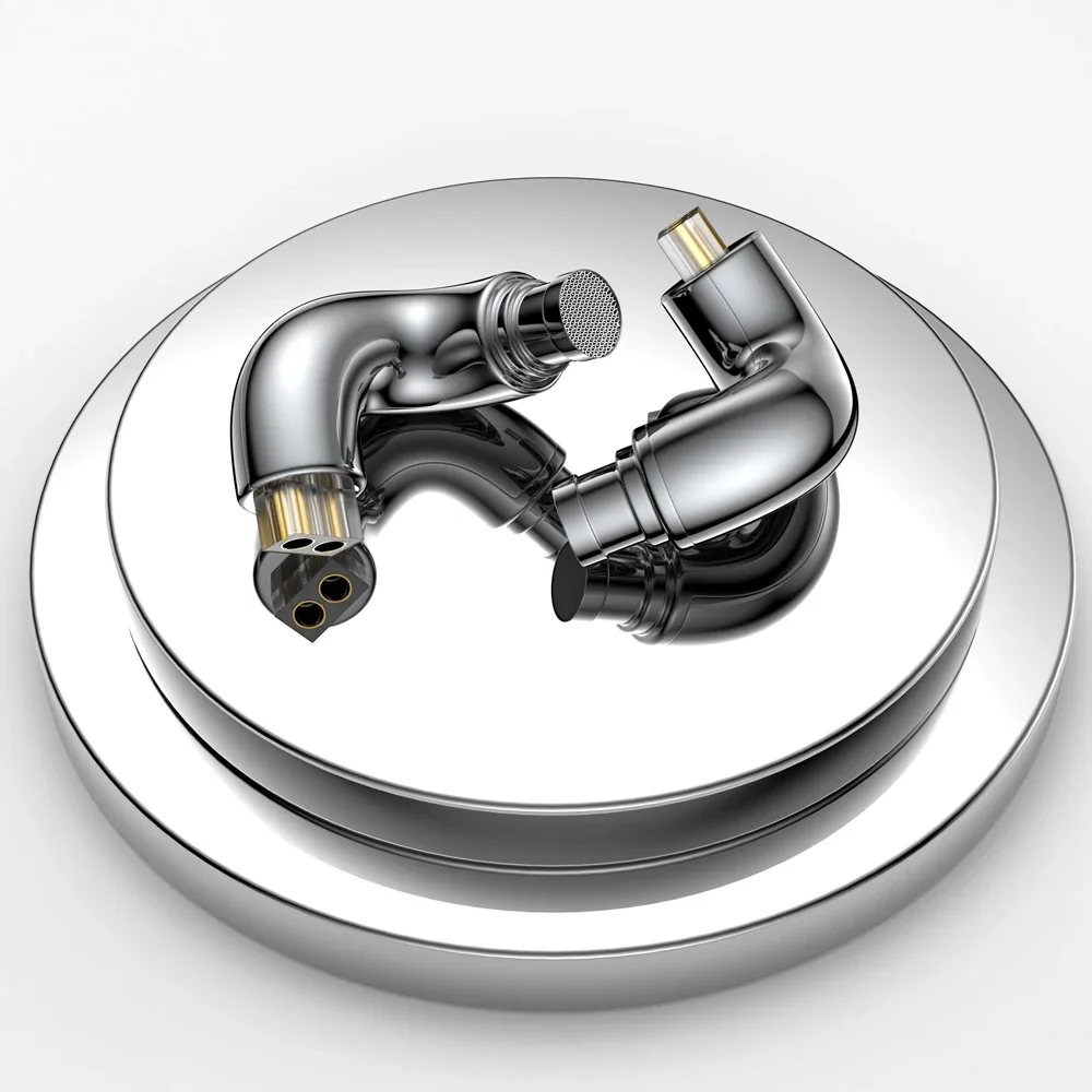 BLON BL-mini 6mm controlador dinámico HIFI en el oído auricular IEM DJ auriculares con cable para correr 3,5 MM con conector de 0,78 2 pines