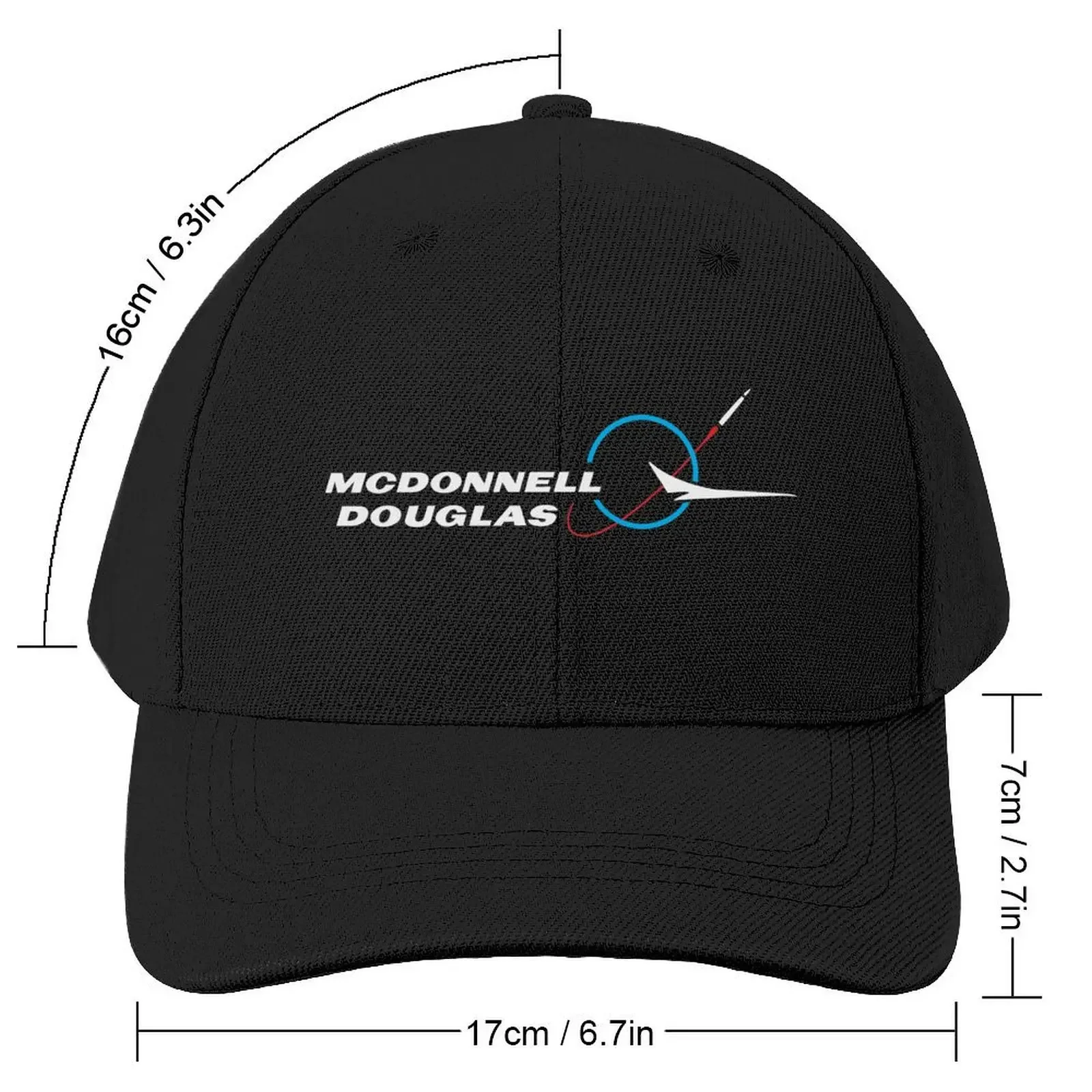 MCDONNEL DOUGLAS Baseball Cap summer hat funny hat Gentleman Hat Rave Woman Hats Men's