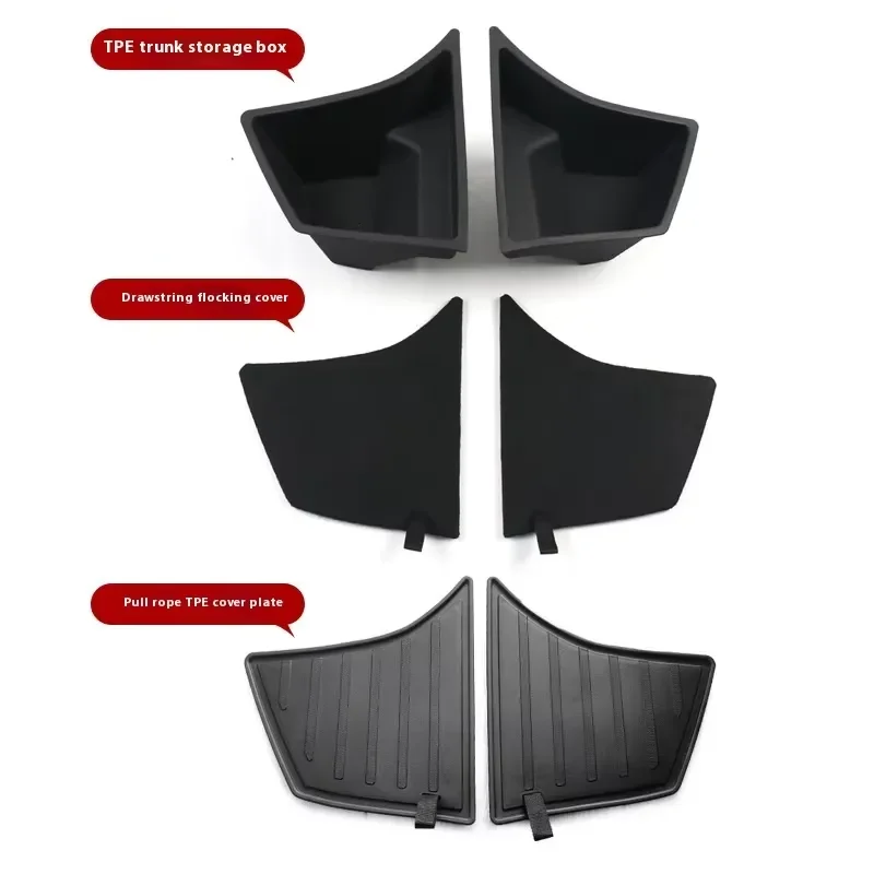 Car Seat Storage Bag for Tesla Model 3 Interior Accessories Luggage Organizer Box Ring Style Modification Parts Auto Decor