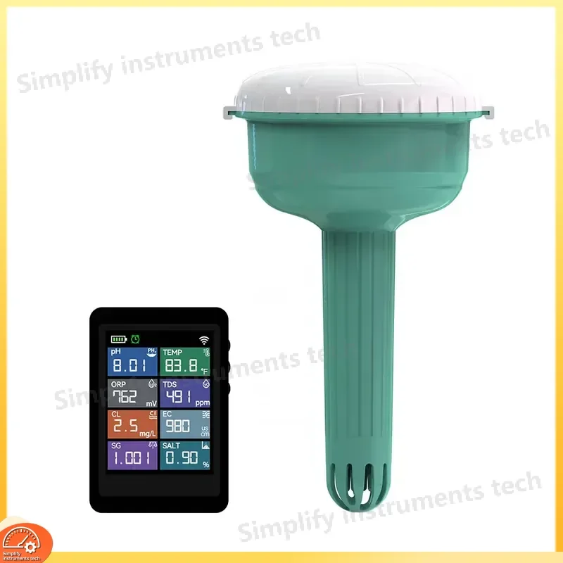 PH901D Multi Parameter Water Quality Tester pH TDS EC Temperature Meter Digital Monitor for Swimming Pool Aquarium Fish Tank