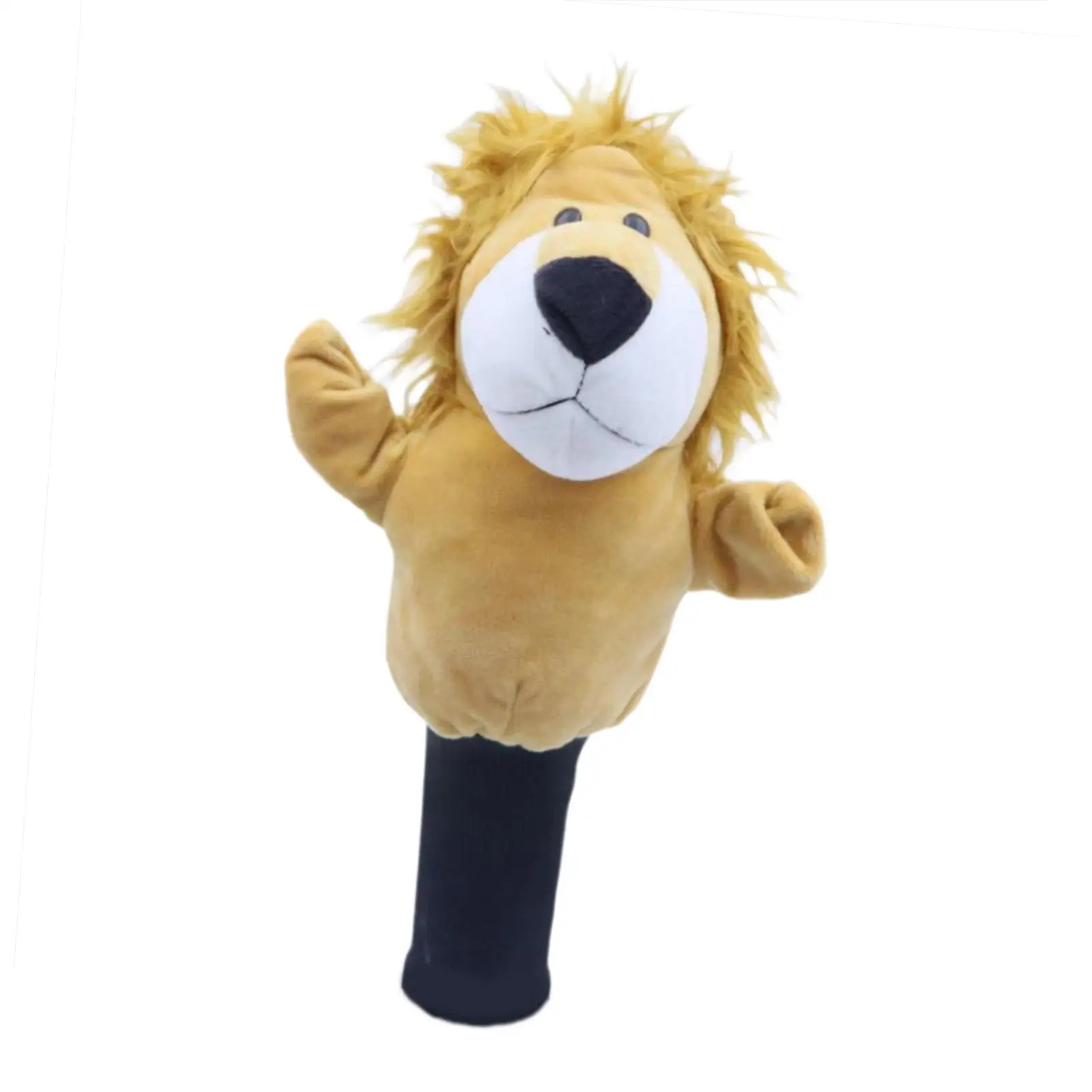 

Cute Lion Golf Headcover Golf Accessories Golf Gift Funny Protection Lightweight Fairway Wood Head Cover Golf Club Cover Plush