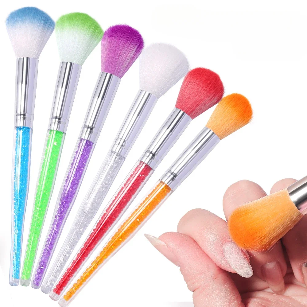 

Nail Art Brush Remove Nail Dust Brush Acrylic UV Gel Polish Powder Cleaning Tool Beauty Makeup Brushes Manicure Accessories