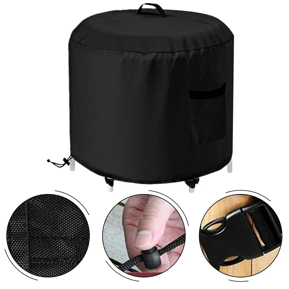 

Всепогодная крышка для ванны Аксессуар Пылезащитный чехол 35 л X 35 Вт X 30 H Крышка для ванны со льдом Прочная ленточная ручка