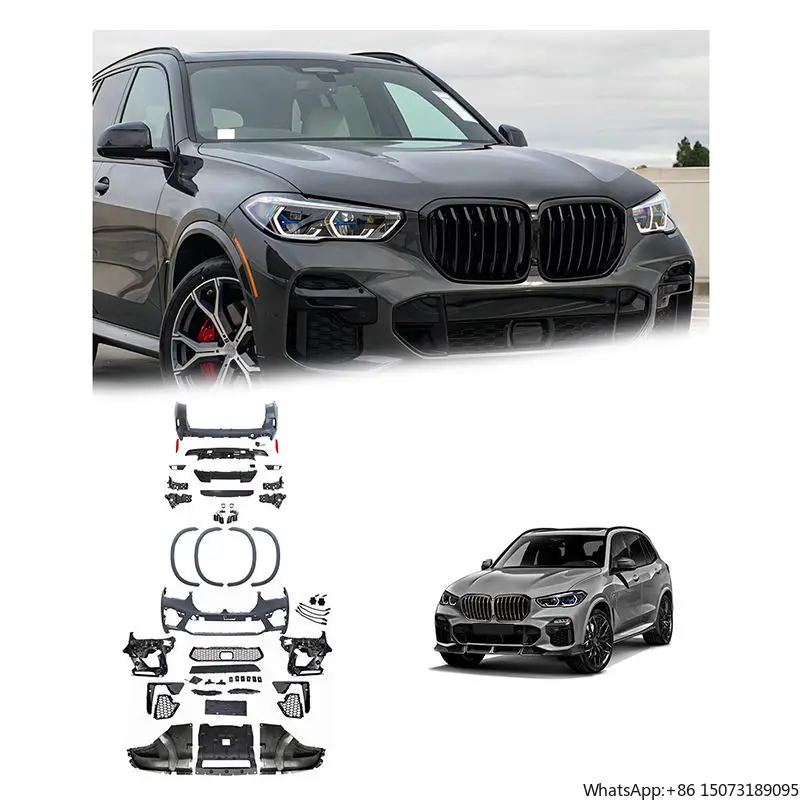 Modification Auto Part Kit Front Bumper Rear Bumper Assembly Side Skirts Body Kit for 2019  X5 m Competition Body Kit G05