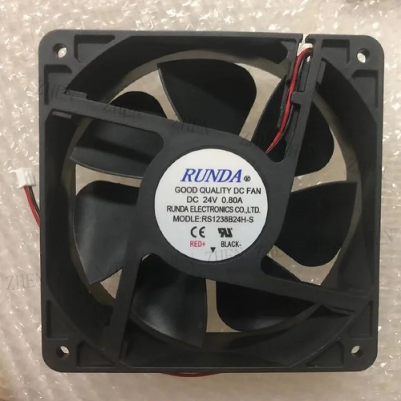 

Y Y 1 шт. новый RUNDA RS1238B24H-S DC24V 0,80A 2-проводной охлаждающий вентилятор # QW.
