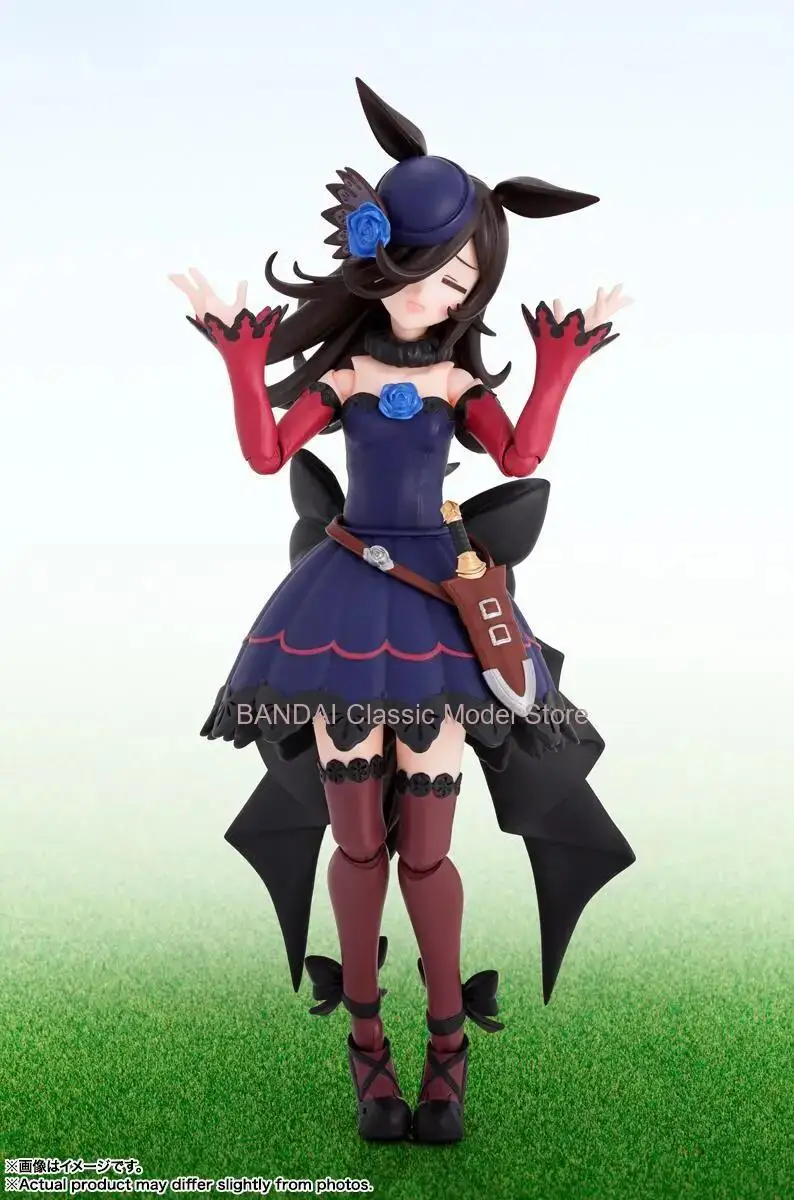 BANDAI SHFiguarts Umamusume Pretty Derby 3° anniversario Doccia di riso Action Figure Modello di assemblaggio Giocattoli Ornamenti da collezione