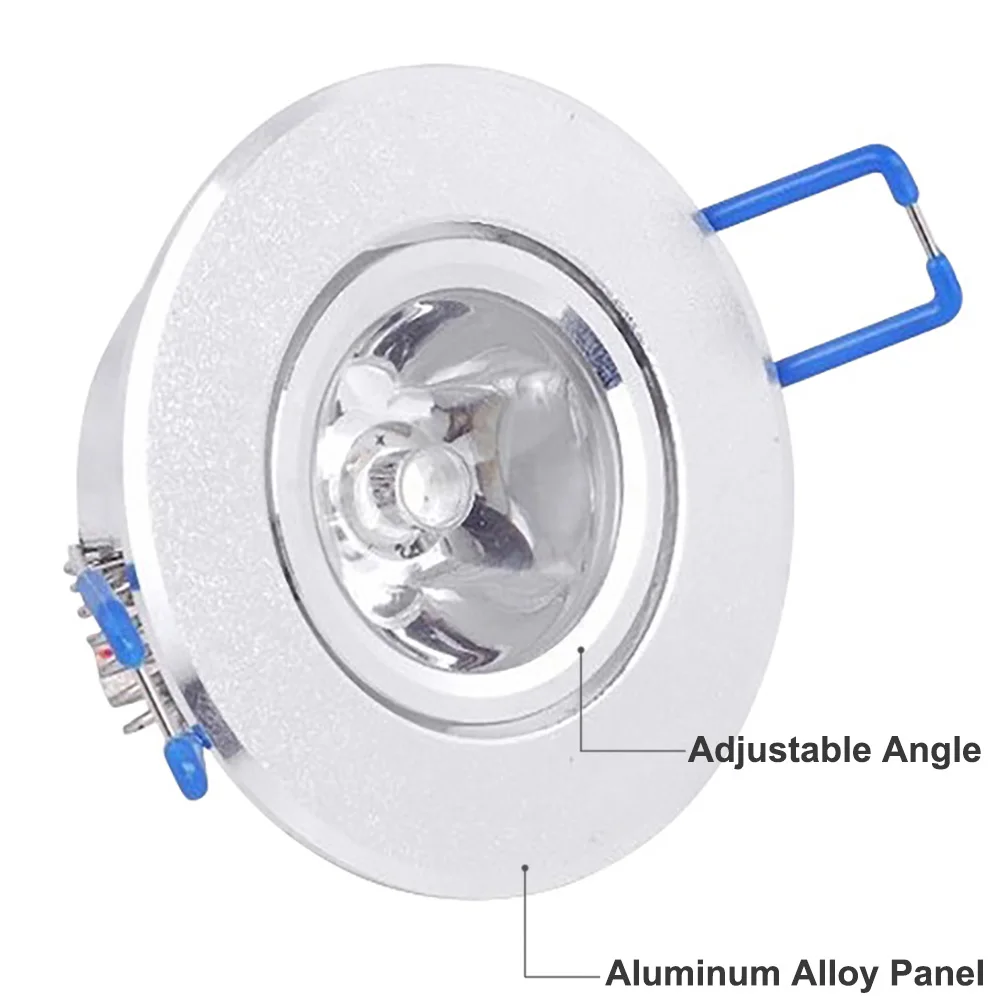 3W ściemnialny Downlight z wpuszczane oświetlenie LED RGB 16 zmiana kolorów Retrofit oprawa AC85-265V zdalne oświetlenie sufitowe lampa punktowa