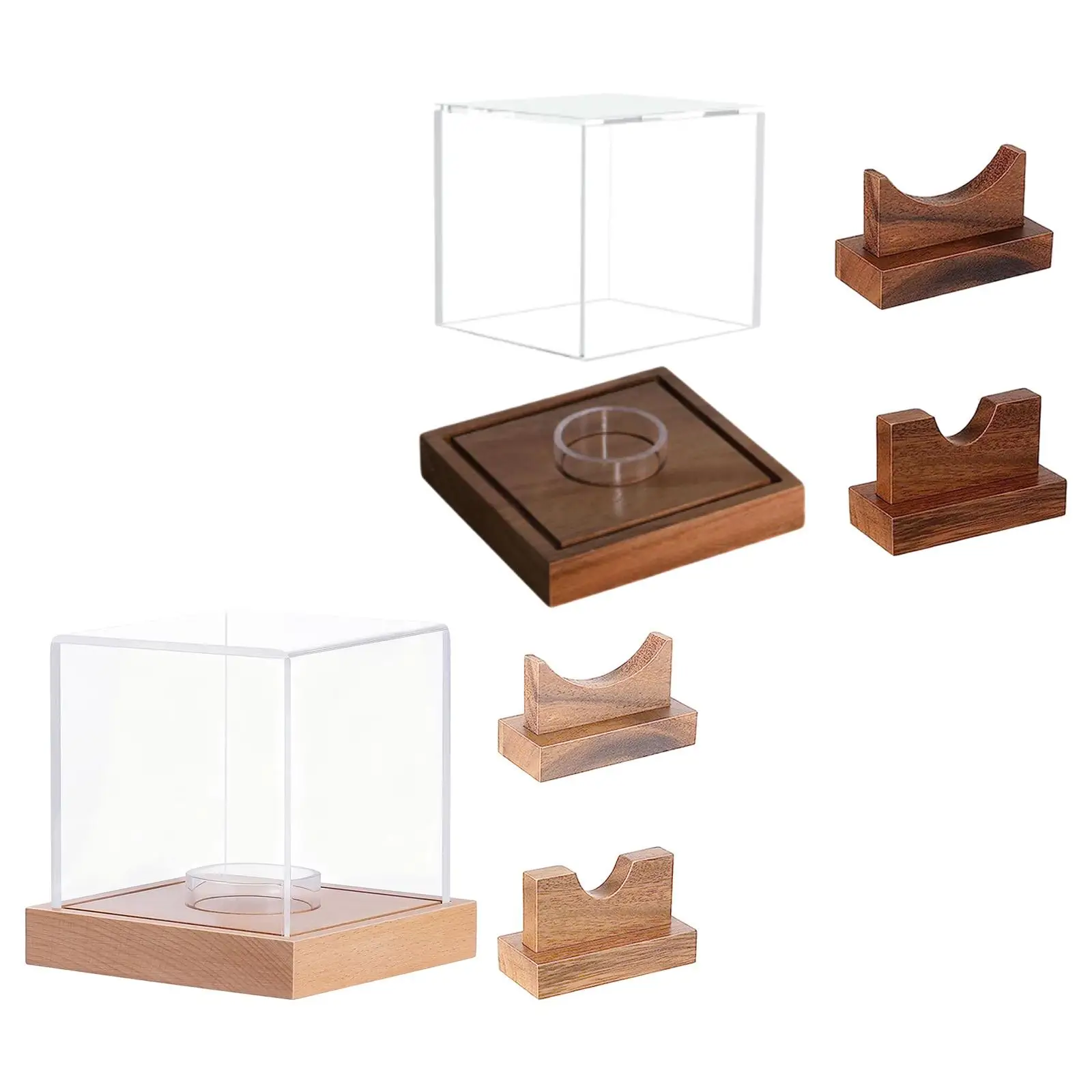 Baseball Display Case Souvenir Storage Box Fathers Day Gifts Clear Gift Dustproof Sports Baseball Bat Holder Rack for Bedroom