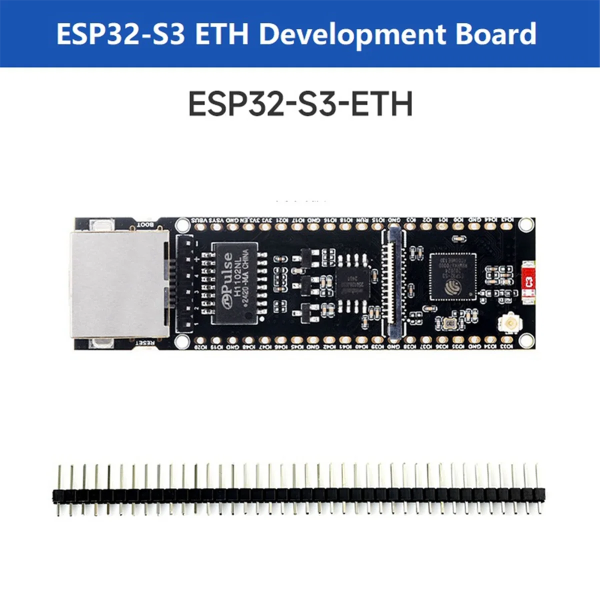 Placa de desarrollo Ethernet N88R ESP32-S3, compatible con PoE, Wi-Fi de doble núcleo y Bluetooth, interfaz USB tipo C inalámbrica ESP32-S3-ETH