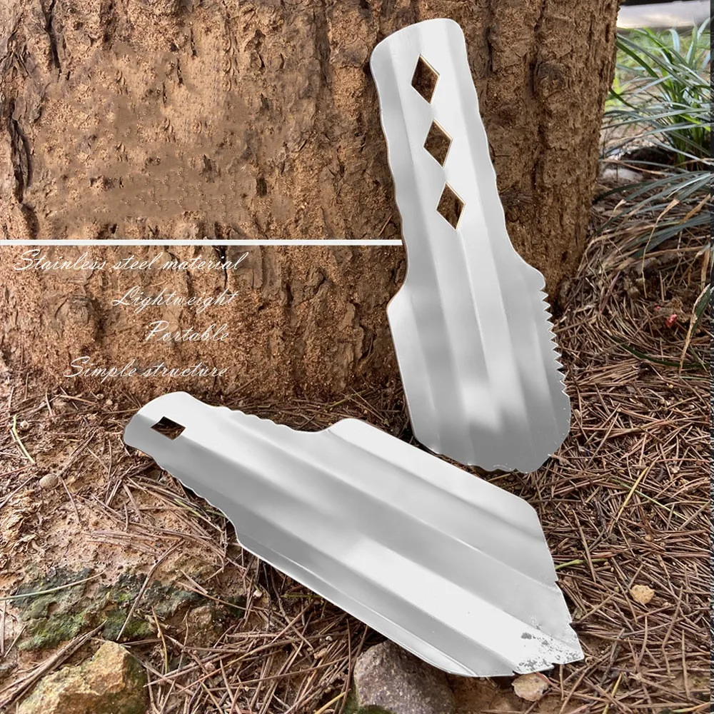 

1Pc Ultralight Horticultural Seed DisseminatorsTrowel stainless steel Shovel Small Potty Survival Multitool Design Essential