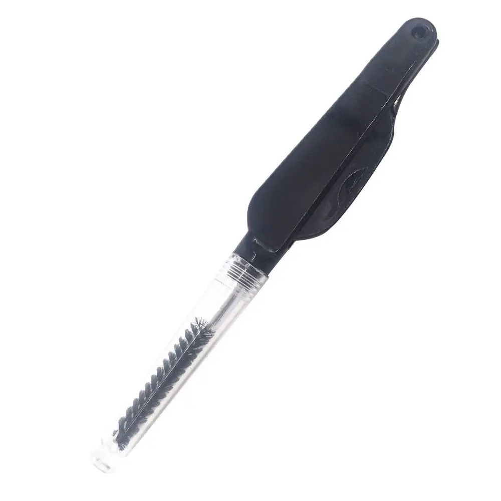 Women's Fashion Makeup Beauty Steel Needles Mascara Separator Eyebrow Brush Dual-Head Foldable Eyelash Metal Comb