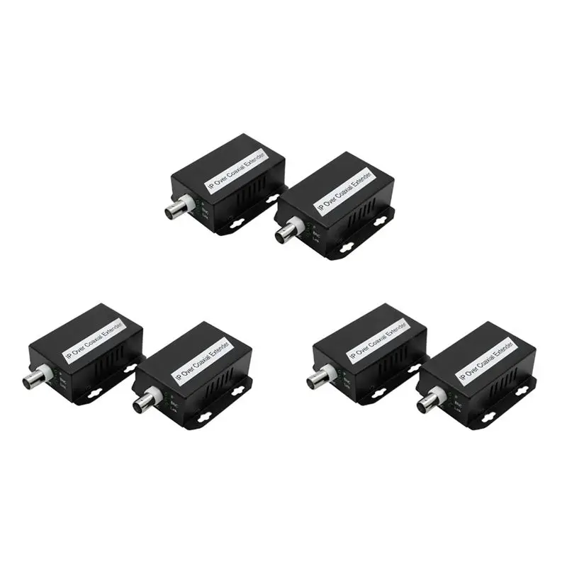 N36R-3X IP Network To Coaxial Extender Transfer From Net Cable Transmission To Coax Line 500M Ethernet Converter For CCTV