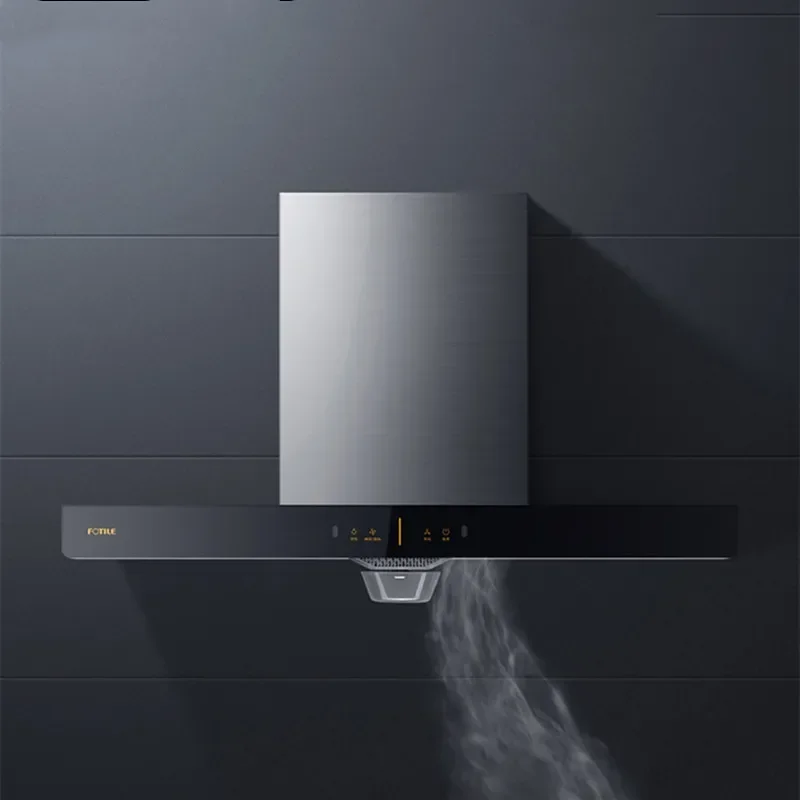 Kitchen Extractor Hood 90cm Range Hood for Kitchen European Style Top Suction Type 20m³/min Hand Wave Intelligent Control