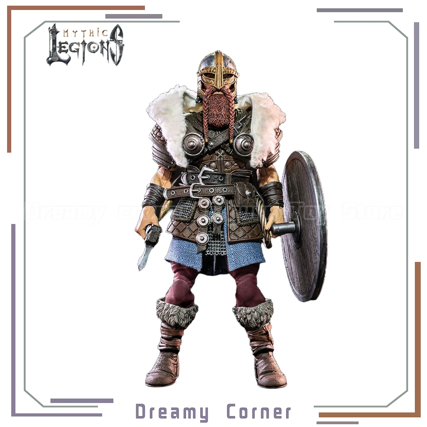 

В наличии: Оригинальная коллекционная фигурка Four Horsemen Studios Mythic Legions Rising Sons Broddr of Bjorngar 1/12, модель для коллекции, подарок.