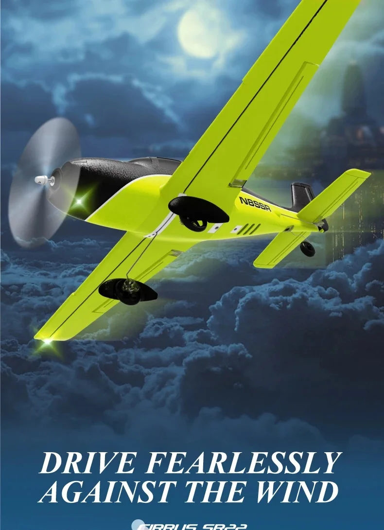 2.4G 4CH 52CM Big Brushless RC Glider Plane Remote Control Brushless Aircraft EPP Foam Fixed Wing Airplane Model Gifts