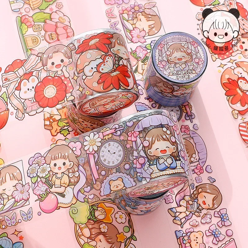 1pcs/1lot Decorative Adhesive tapes Garden Secret Masking Tapes cartoon diary Scrapbooking Scrapbooking Stickers