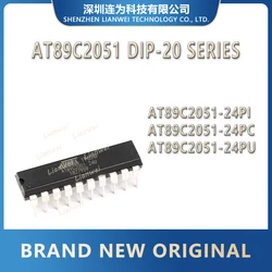 AT89C2051-24PI AT89C2051-24PC AT89C2051-24PU AT89C2051 IC MCU Chip DIP-20